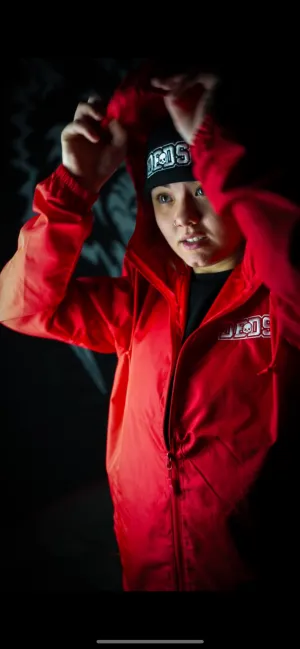 (                                                                                                                                                                                                                    DBDS Red Windbreaker Jackets Lite)