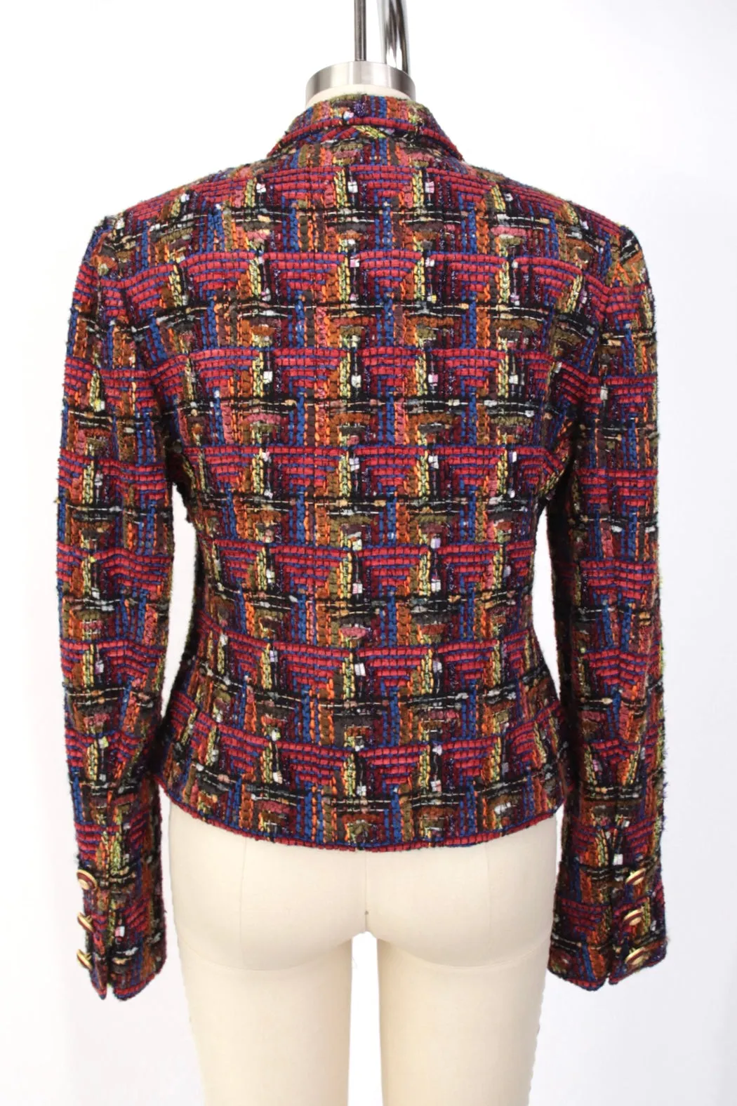 1990s Eyelash Tweed Blazer