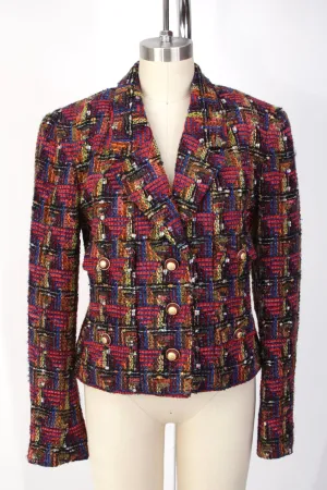1990s Eyelash Tweed Blazer