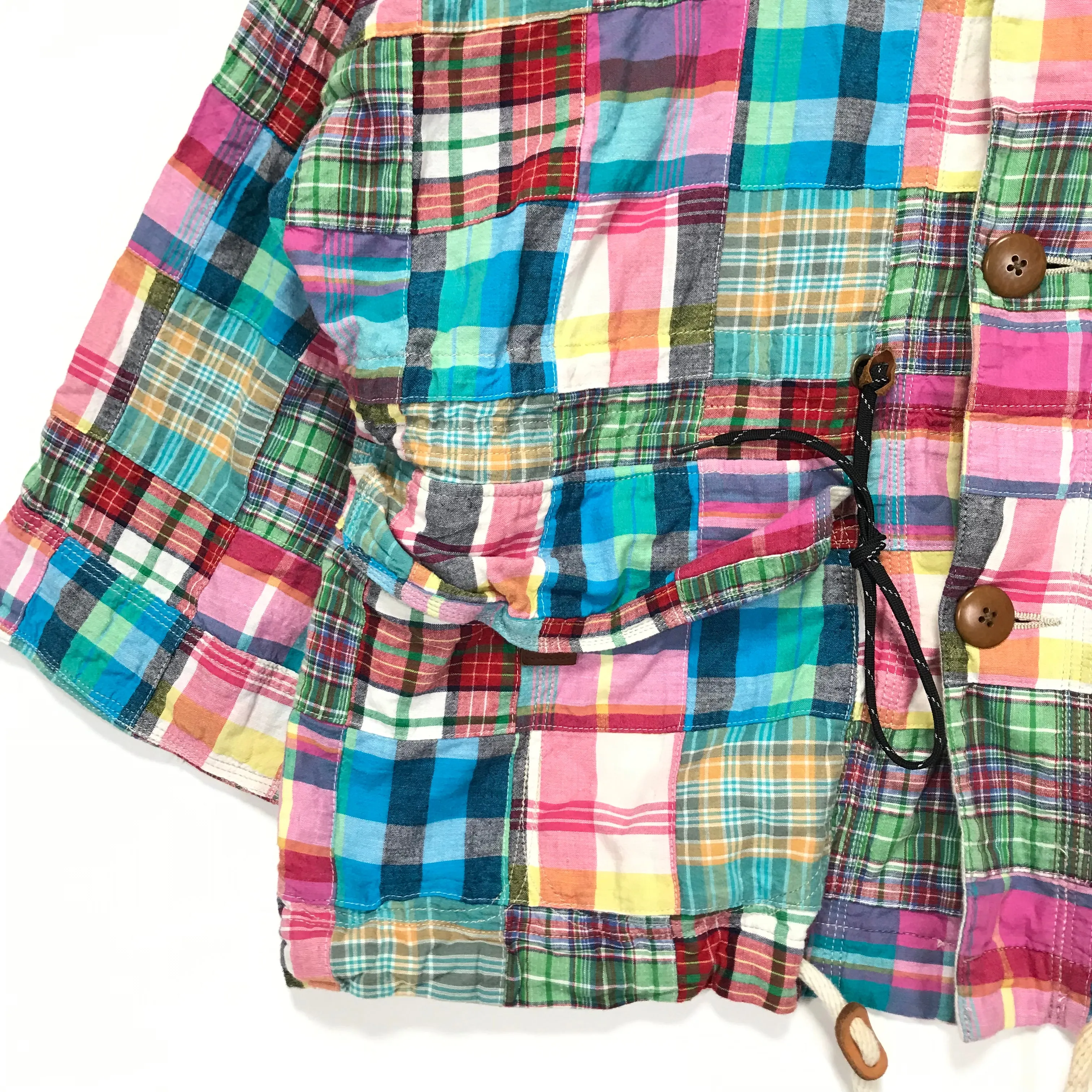 [2] Kapital Patchwork Plaid Parka Jacket