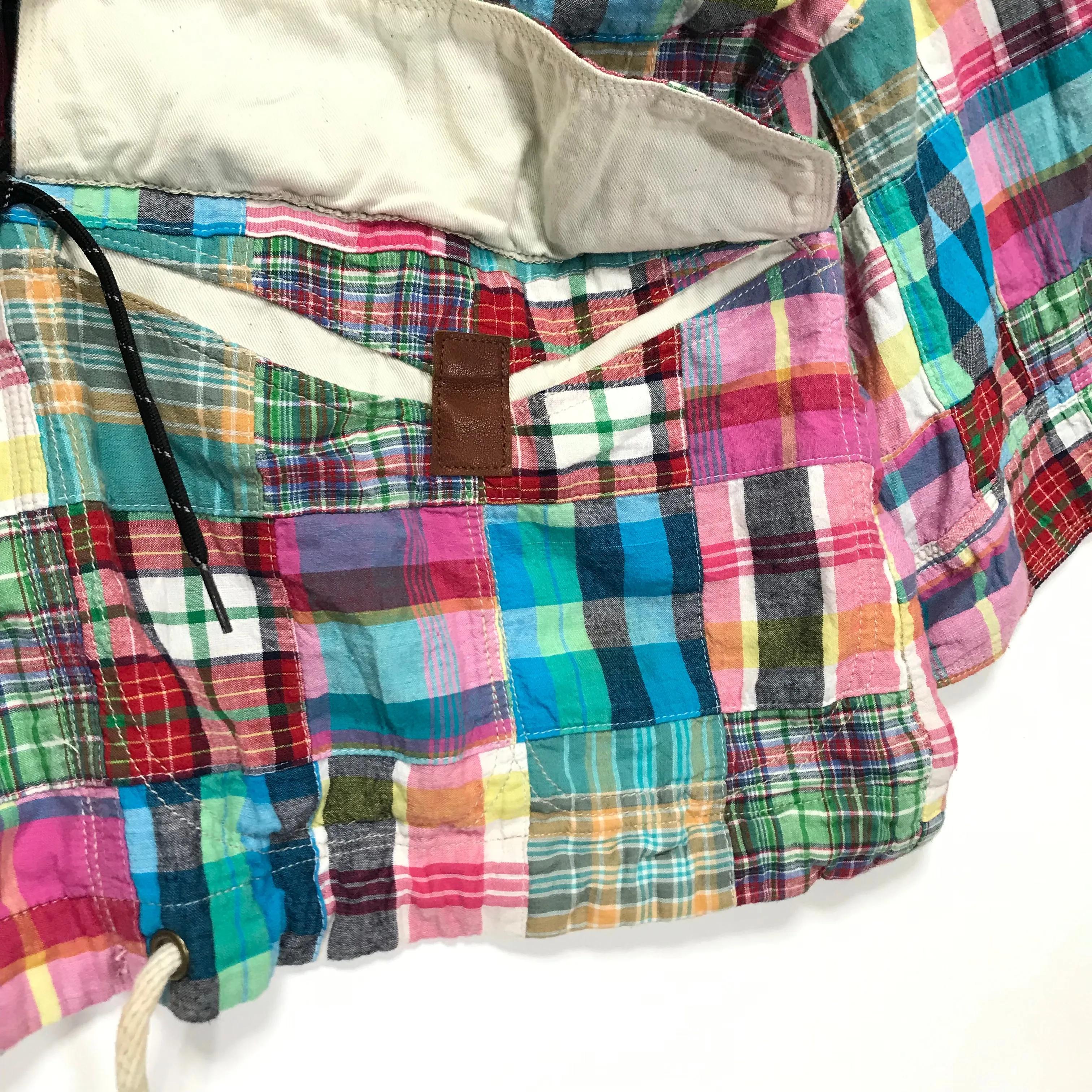 [2] Kapital Patchwork Plaid Parka Jacket