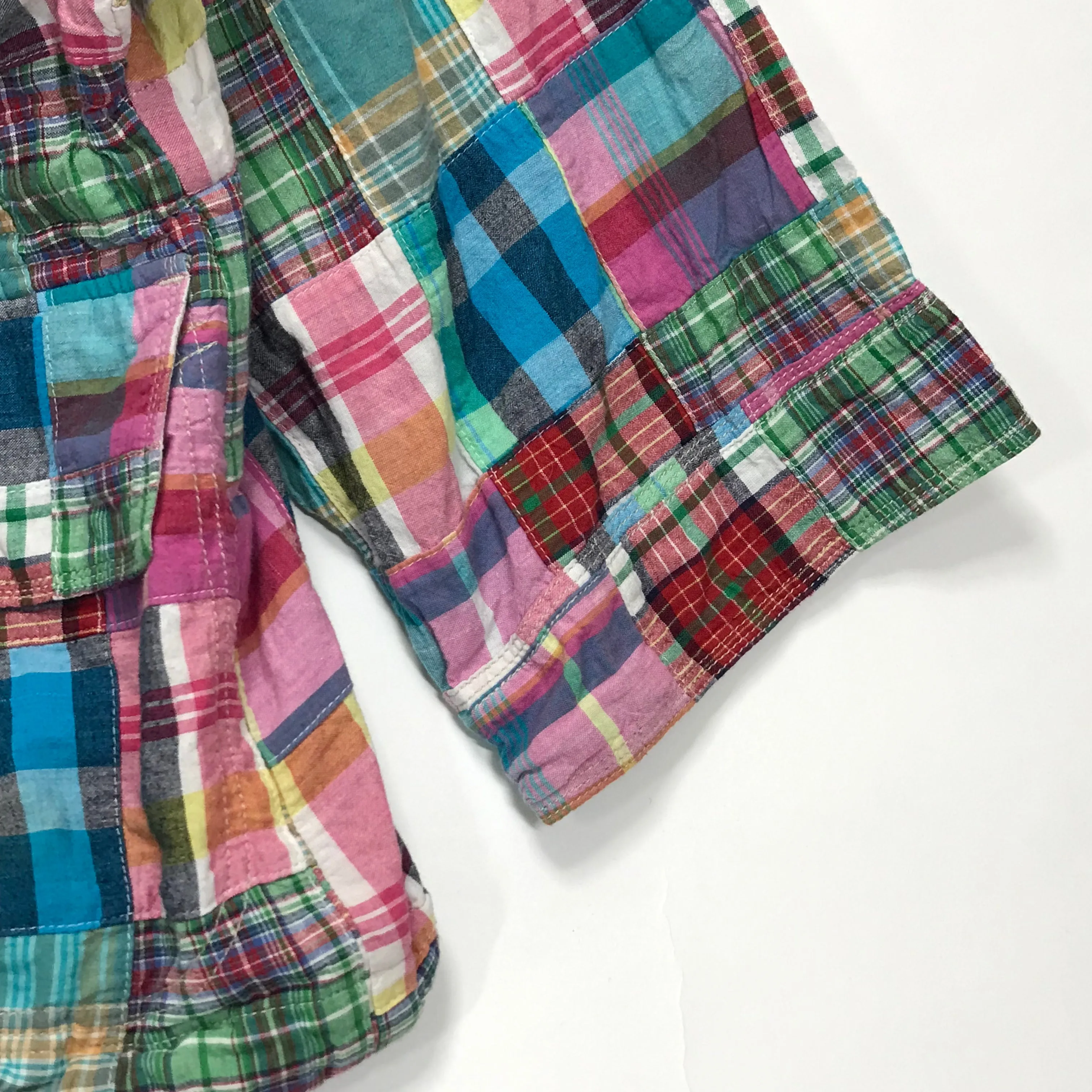 [2] Kapital Patchwork Plaid Parka Jacket
