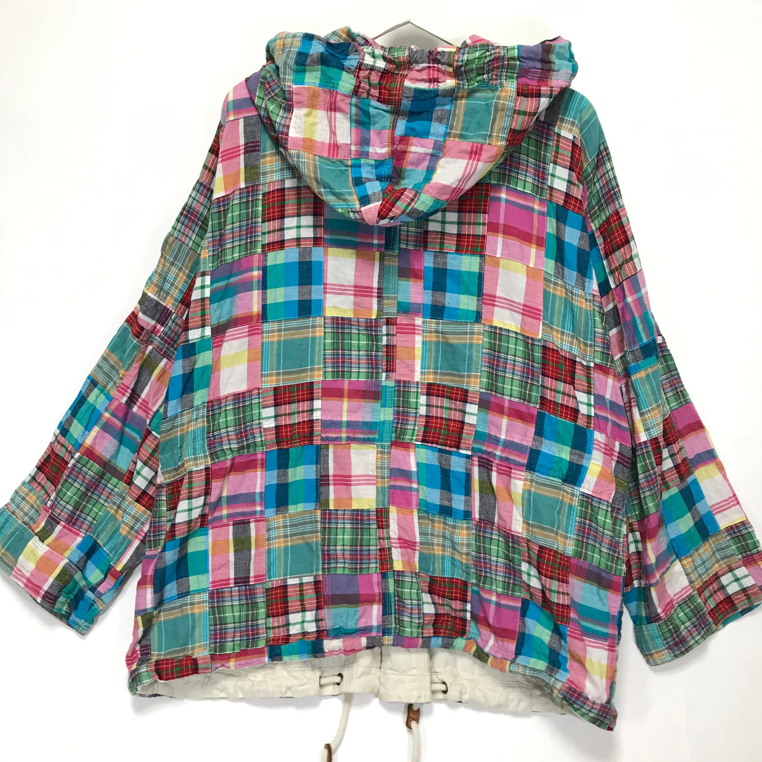 [2] Kapital Patchwork Plaid Parka Jacket