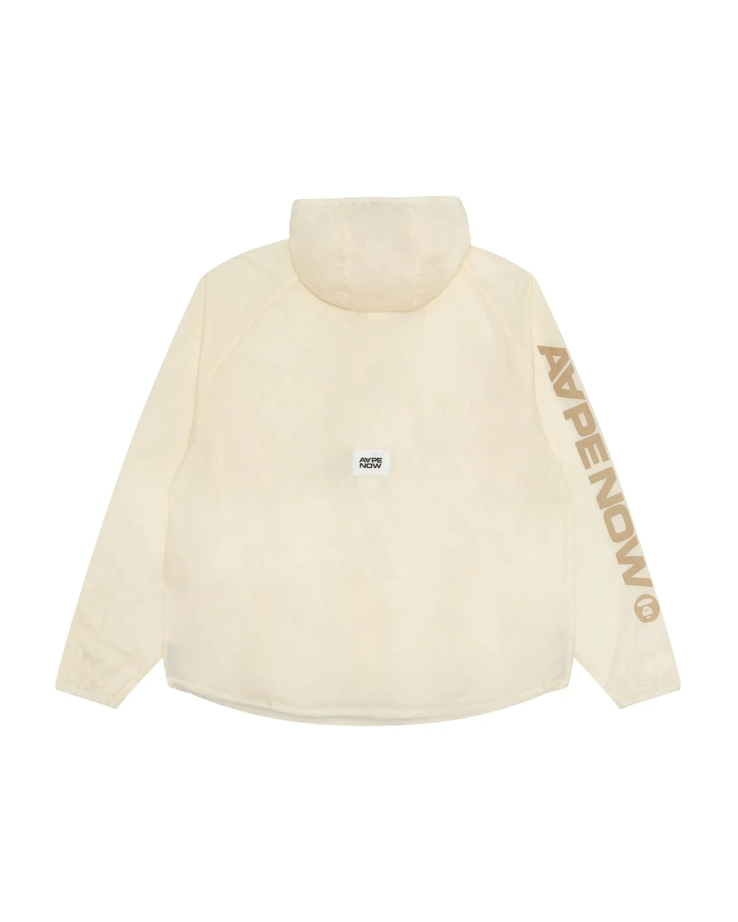 AAPENOW moonface logo windbreaker jacket