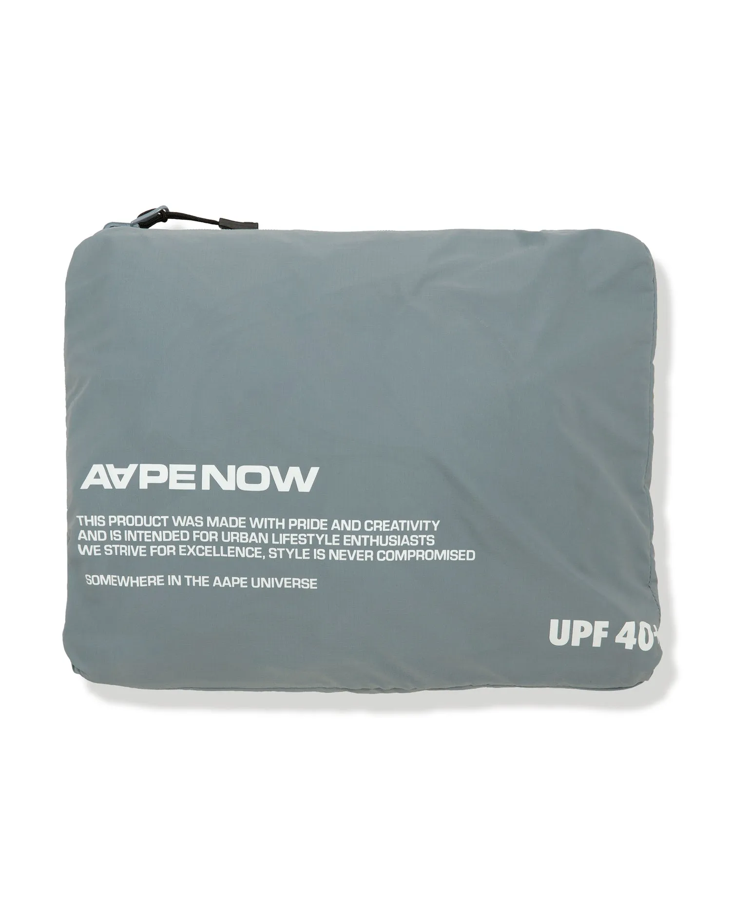 AAPENOW moonface logo windbreaker jacket