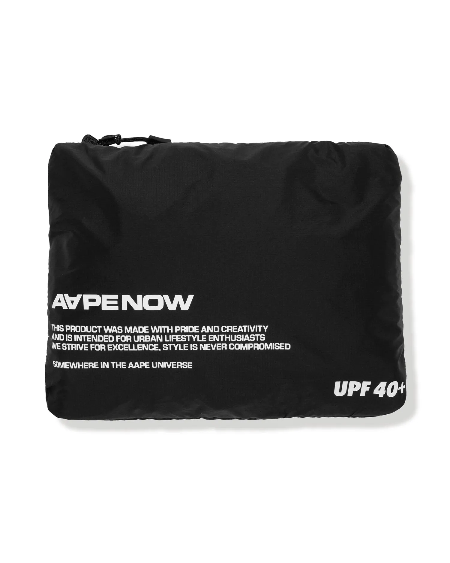 AAPENOW moonface logo windbreaker jacket