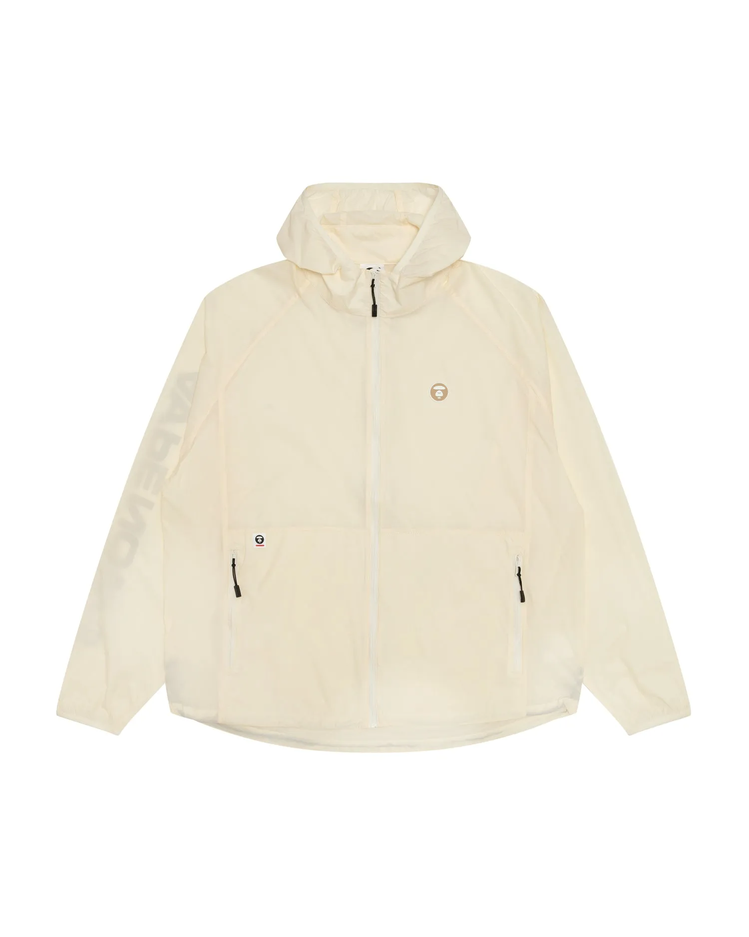 AAPENOW moonface logo windbreaker jacket