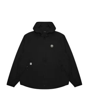 AAPENOW moonface logo windbreaker jacket