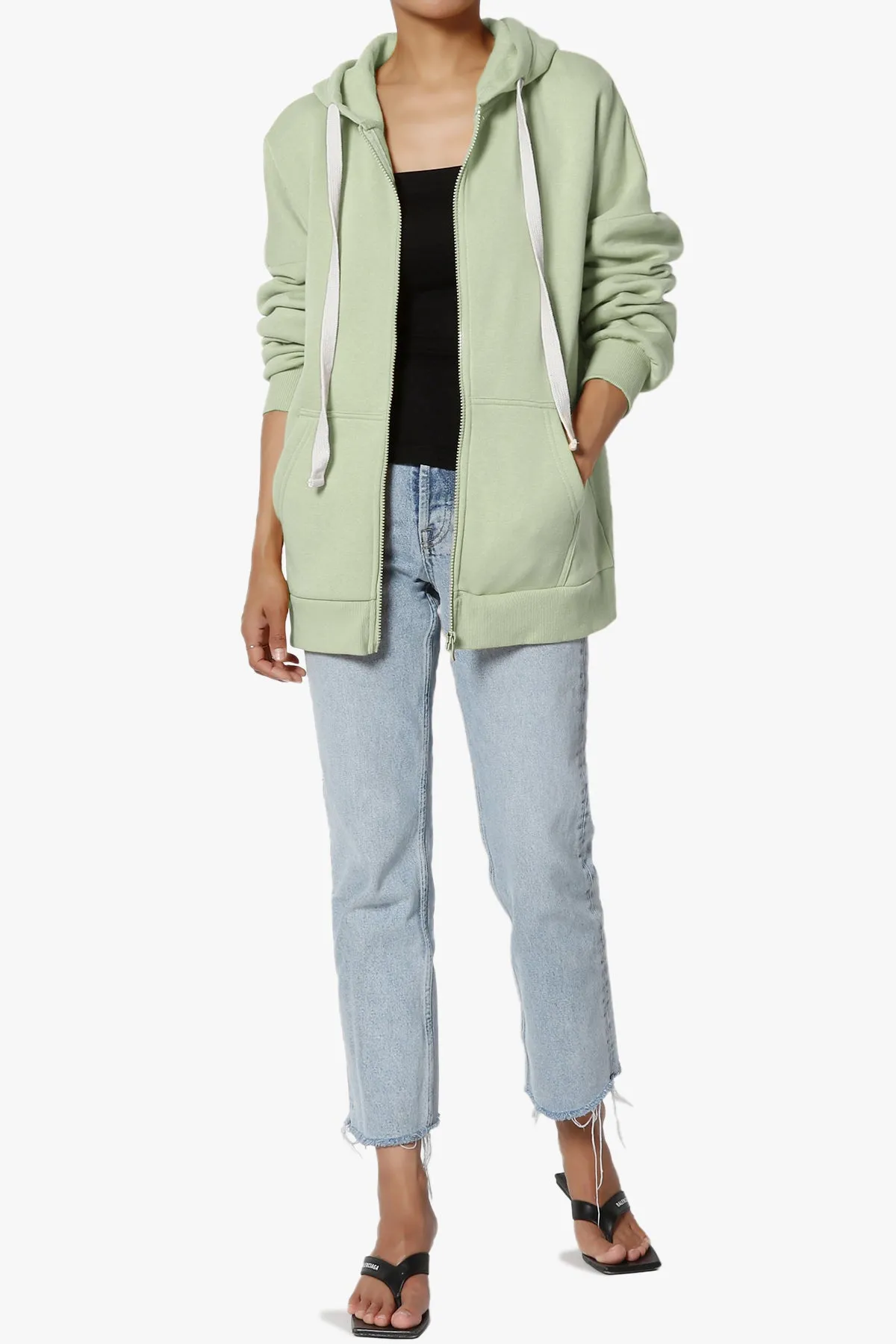 Accie Fleece Zip Hooded Jacket
