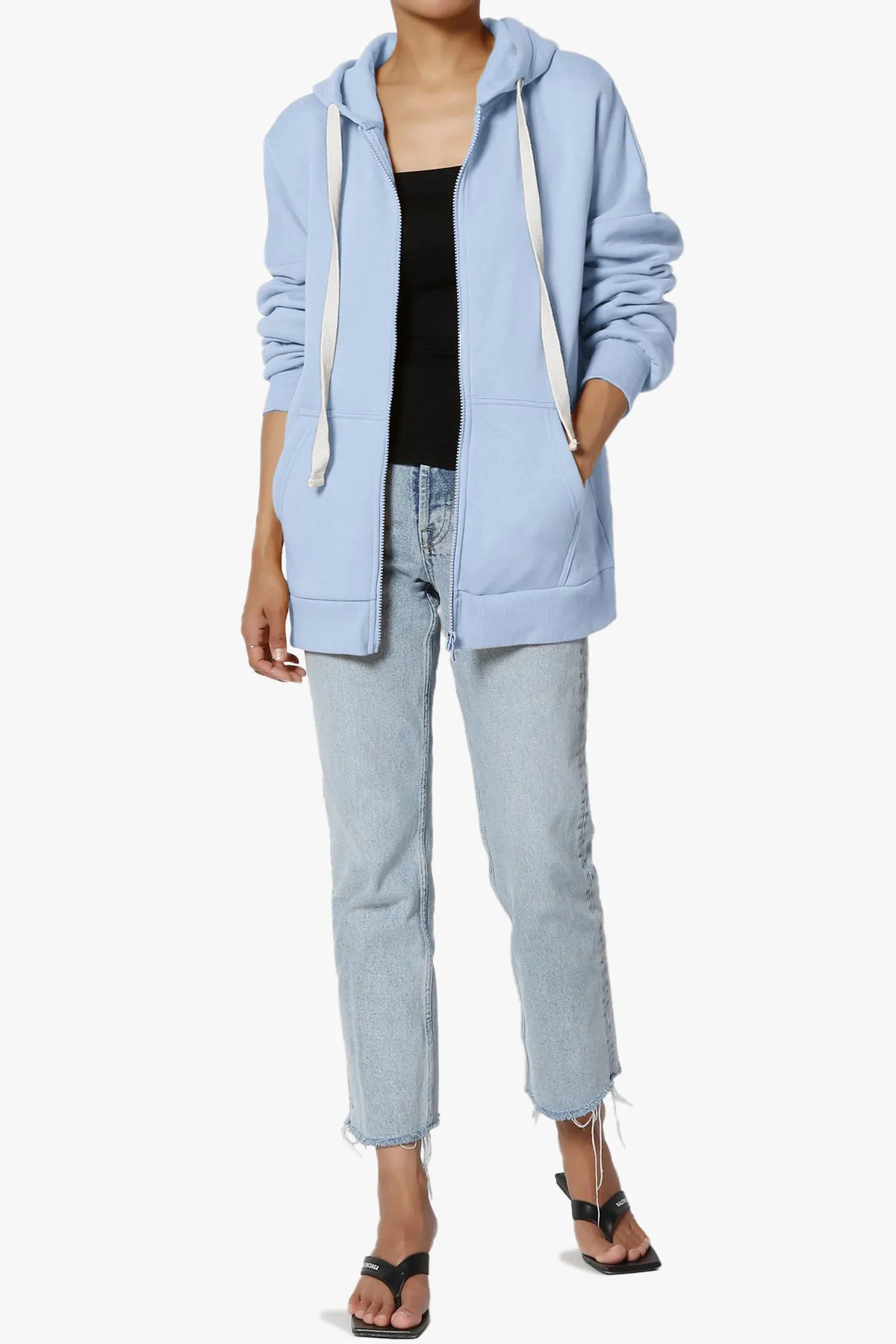 Accie Fleece Zip Hooded Jacket