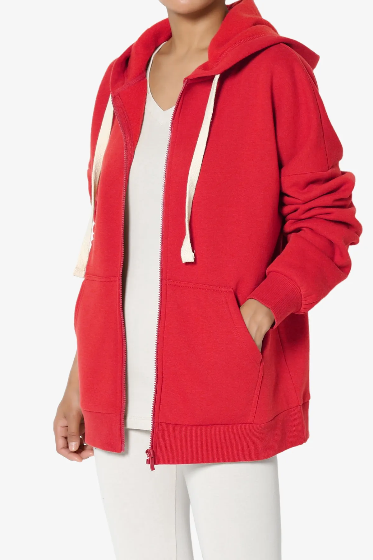 Accie Fleece Zip Hooded Jacket
