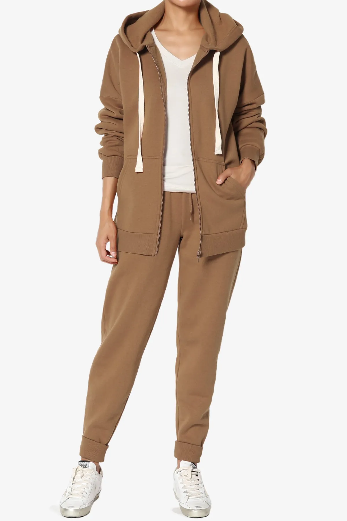 Accie Fleece Zip Hooded Jacket