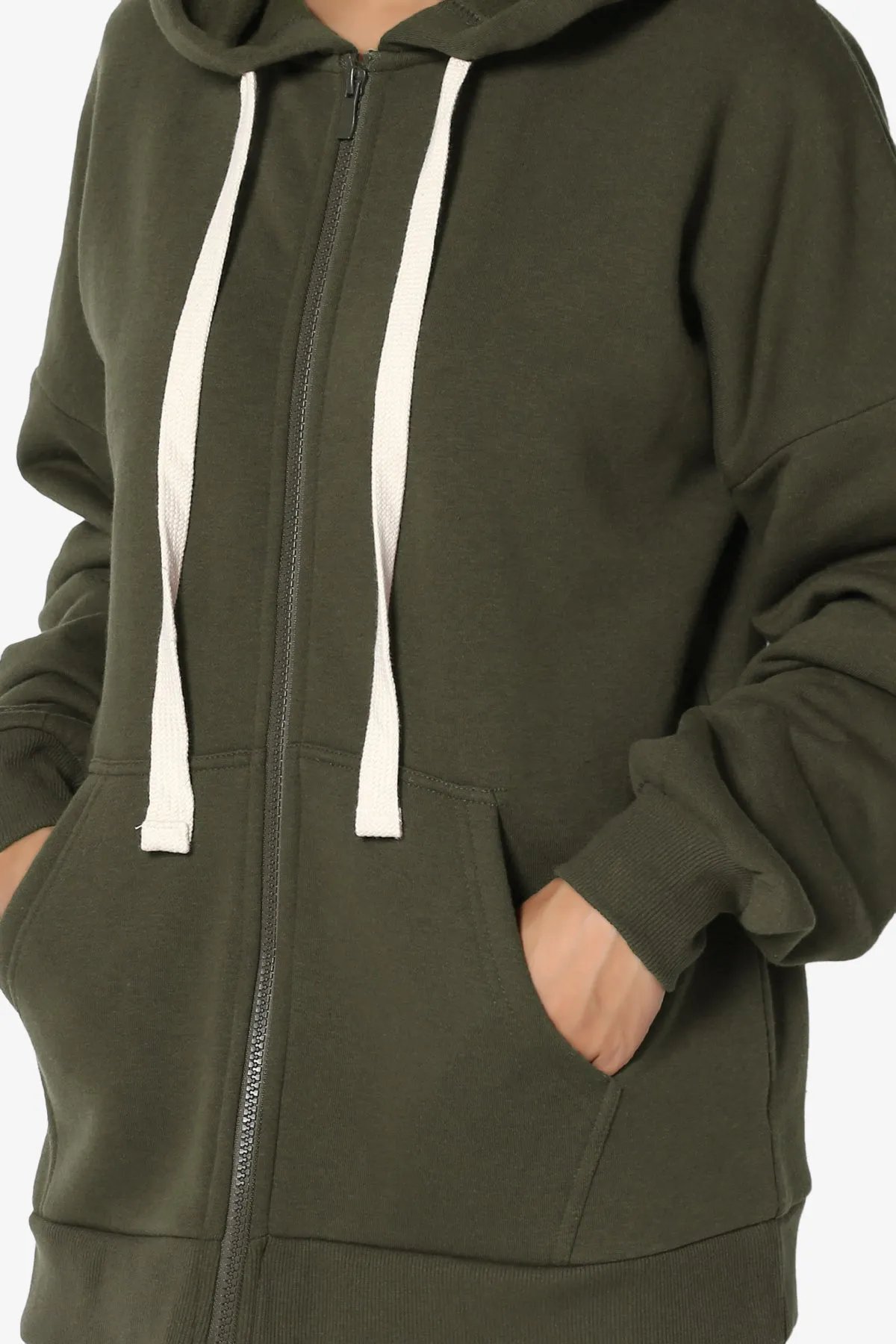 Accie Fleece Zip Hooded Jacket