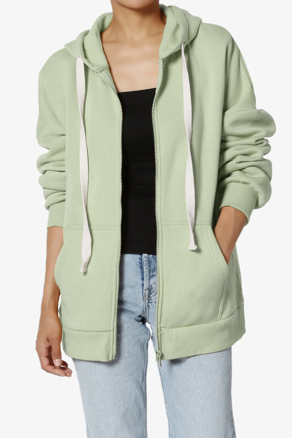 Accie Fleece Zip Hooded Jacket
