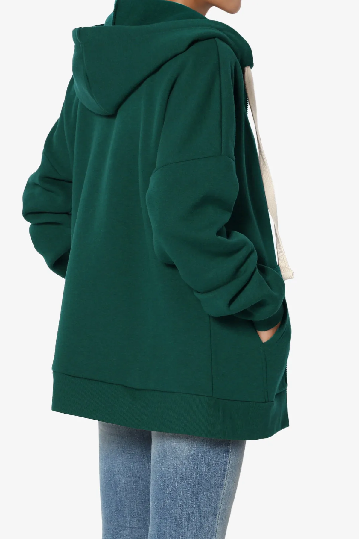 Accie Fleece Zip Hooded Jacket