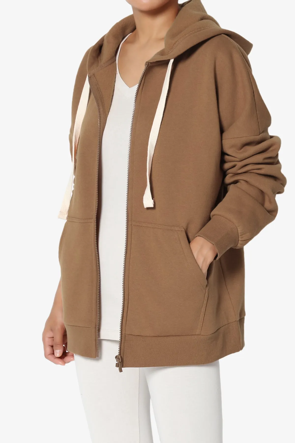 Accie Fleece Zip Hooded Jacket
