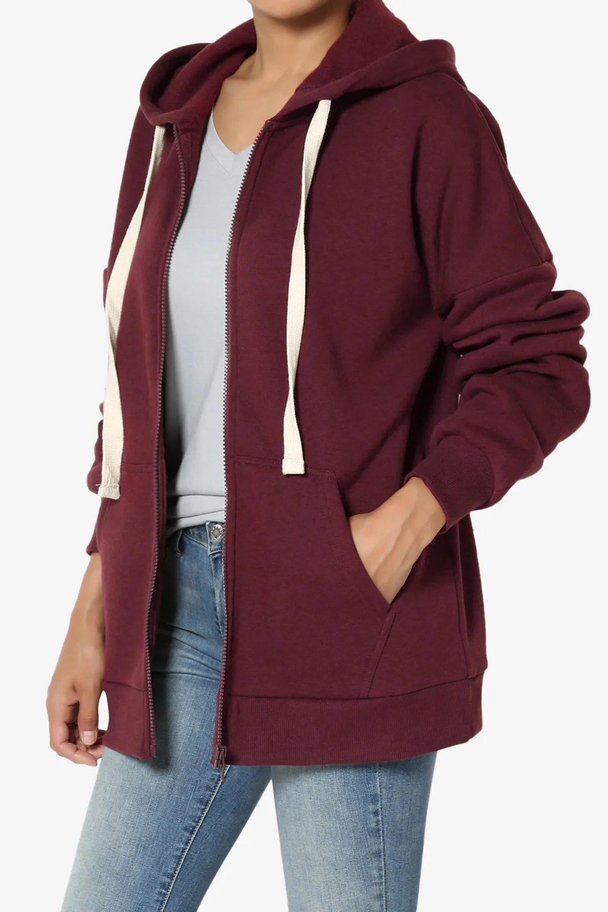 Accie Fleece Zip Hooded Jacket