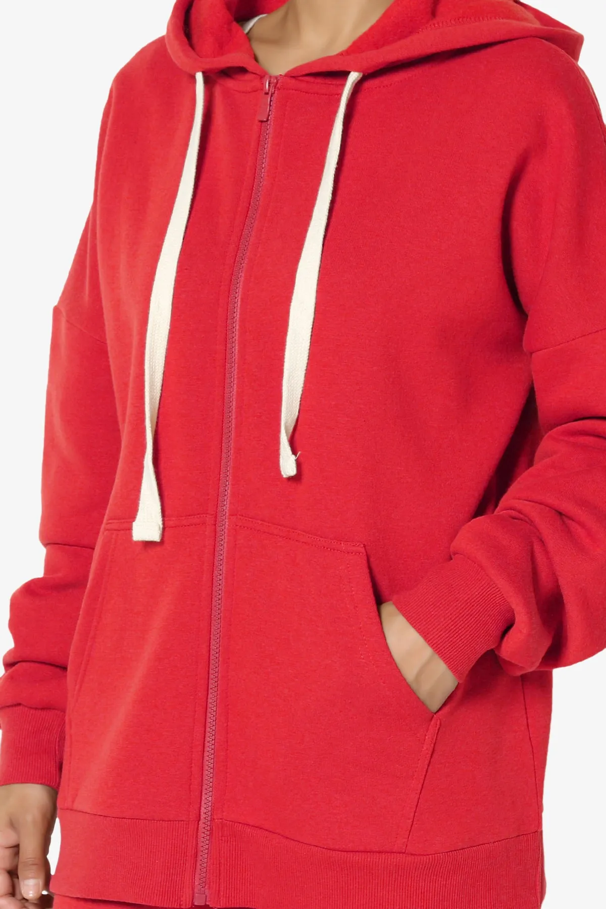 Accie Fleece Zip Hooded Jacket