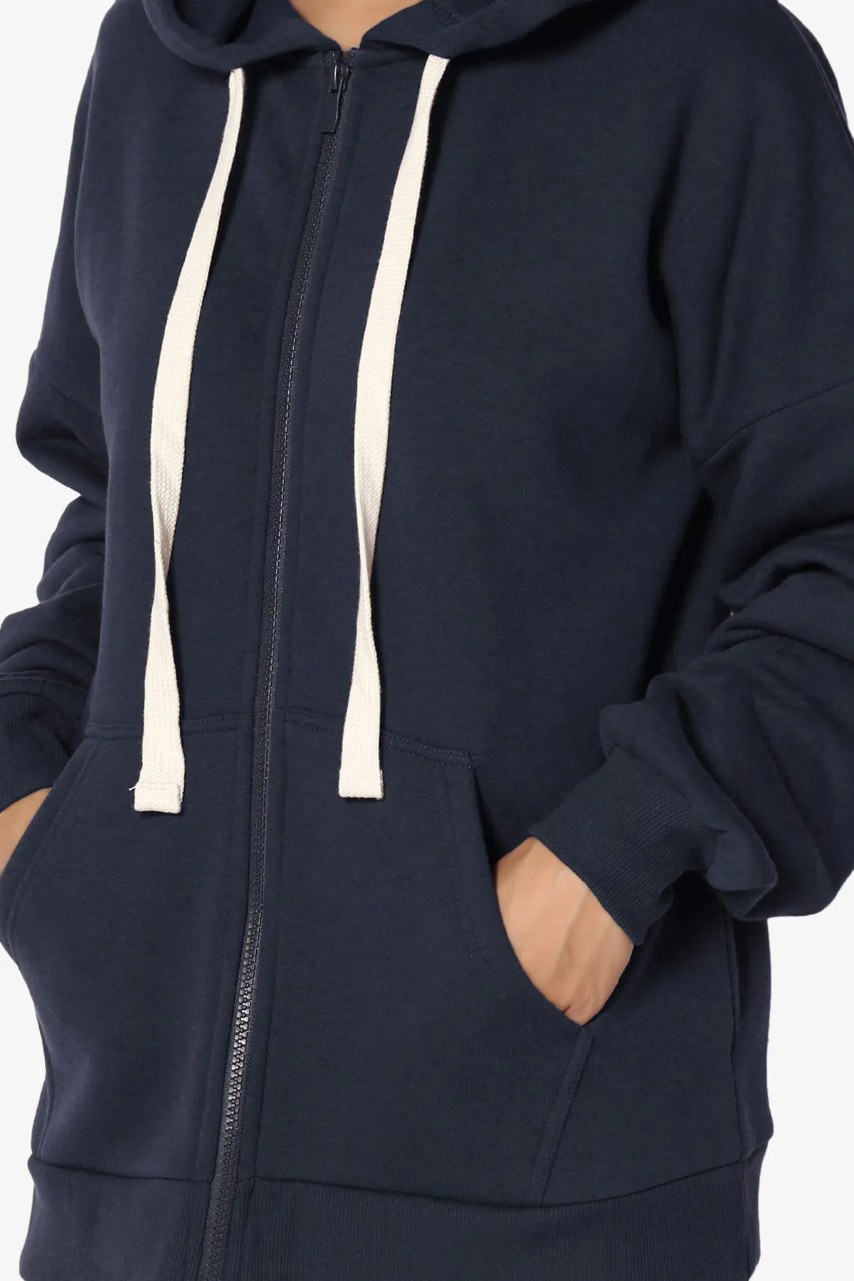 Accie Fleece Zip Hooded Jacket