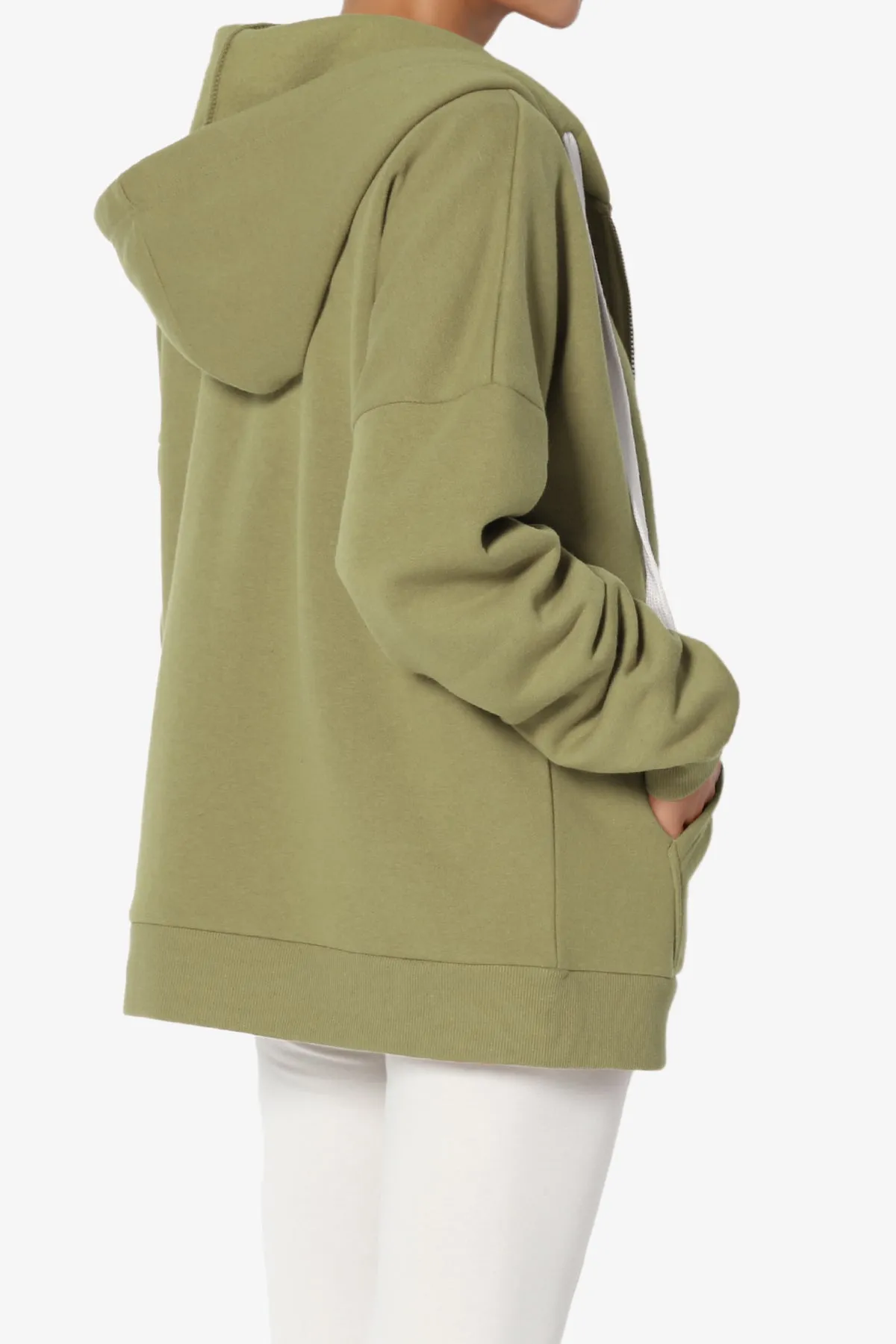 Accie Fleece Zip Hooded Jacket