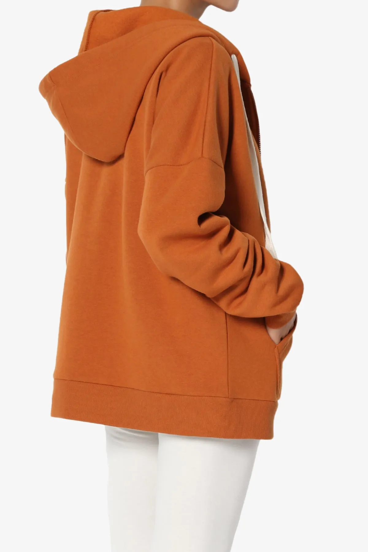 Accie Fleece Zip Hooded Jacket
