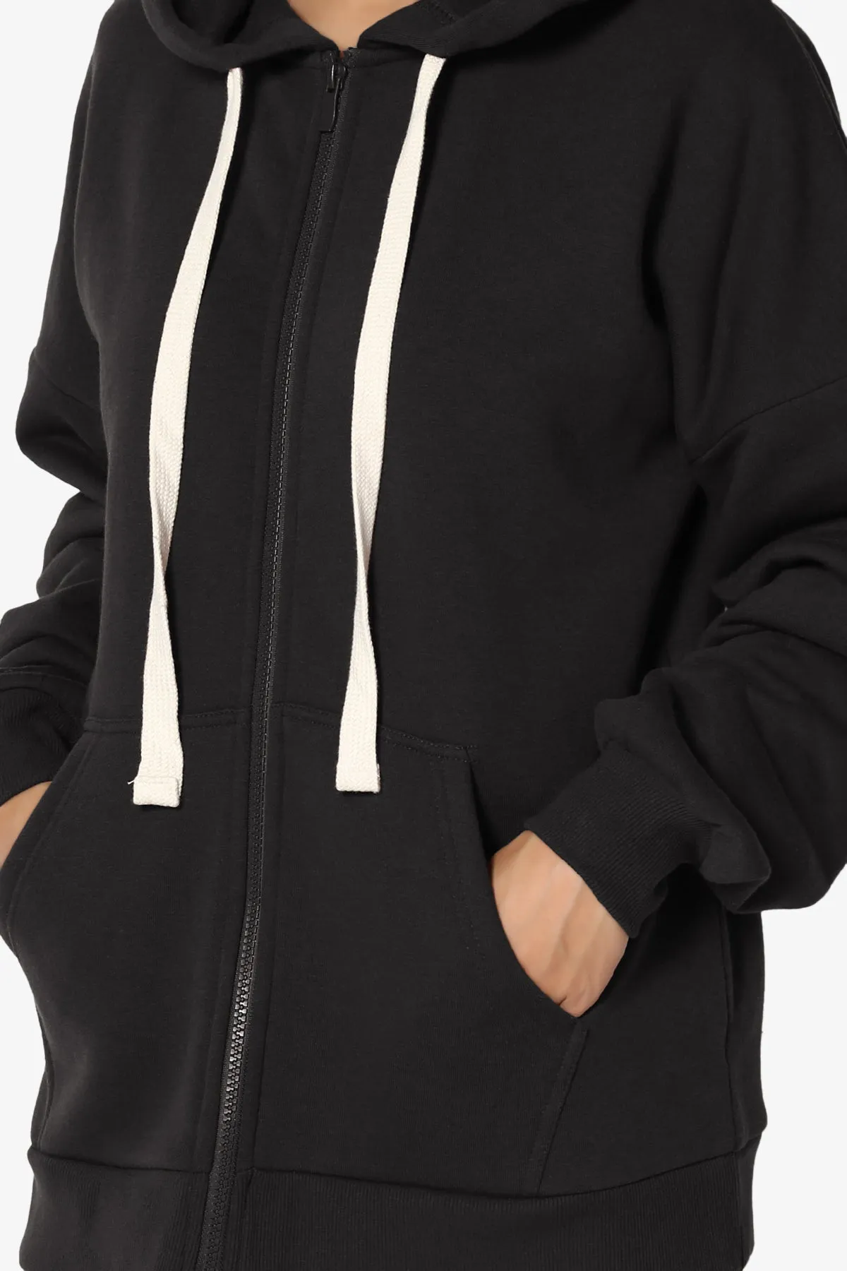 Accie Fleece Zip Hooded Jacket