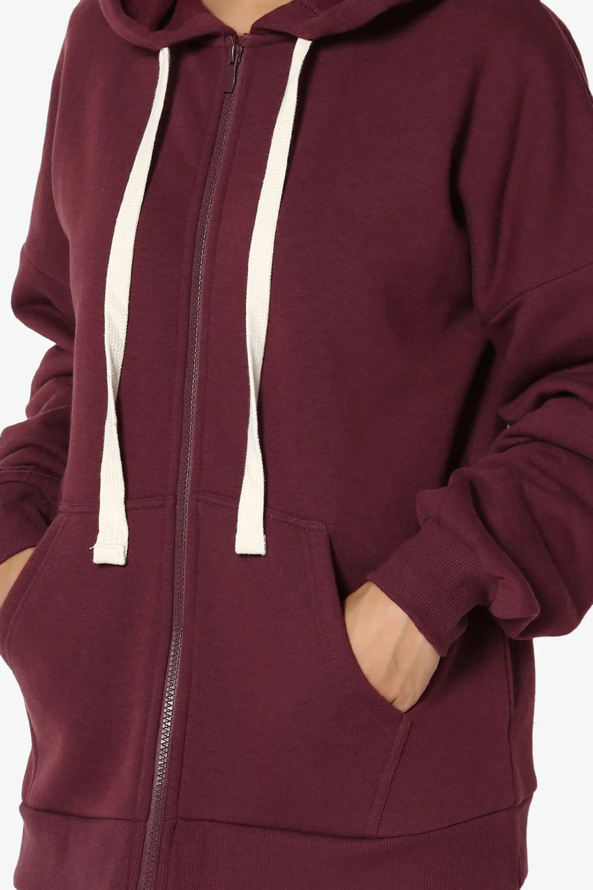 Accie Fleece Zip Hooded Jacket