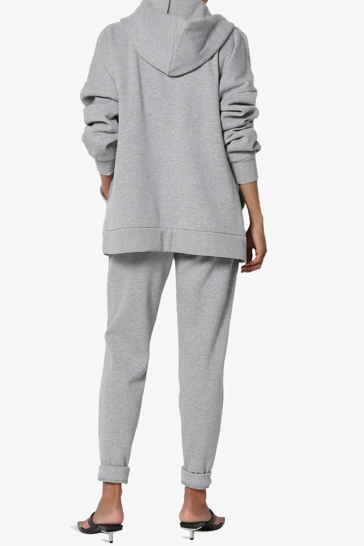 Accie Fleece Zip Hooded Jacket