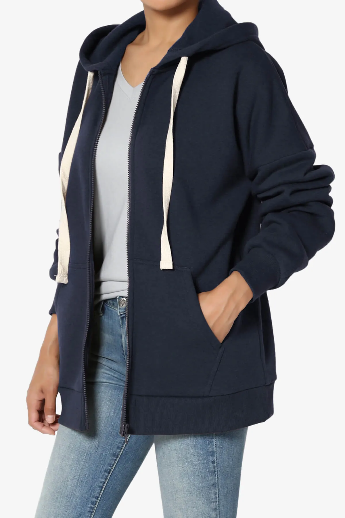 Accie Fleece Zip Hooded Jacket