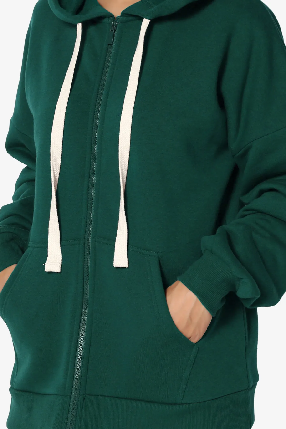 Accie Fleece Zip Hooded Jacket