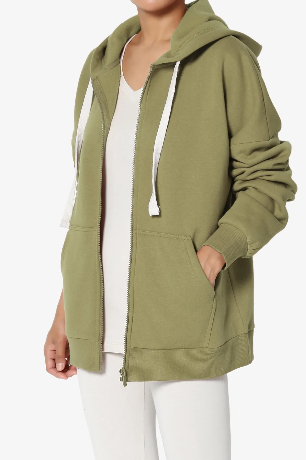 Accie Fleece Zip Hooded Jacket