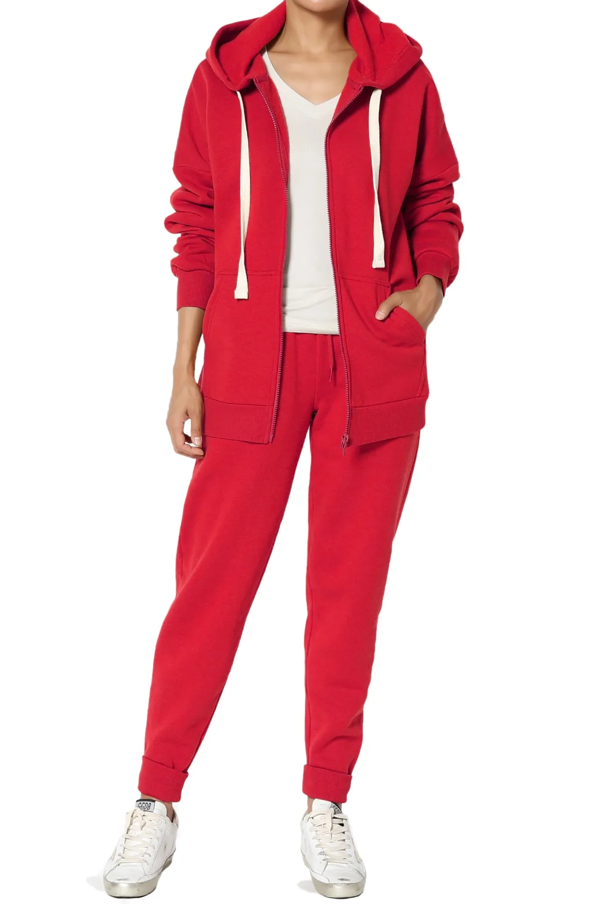 Accie Fleece Zip Hooded Jacket