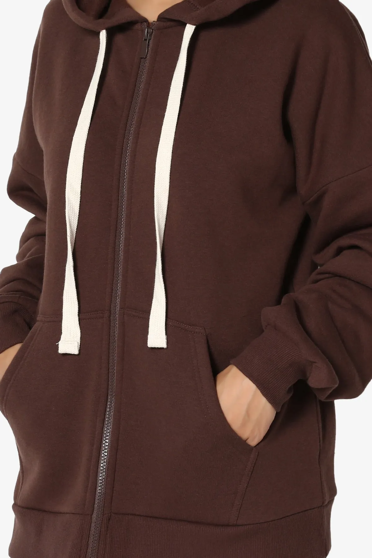Accie Fleece Zip Hooded Jacket