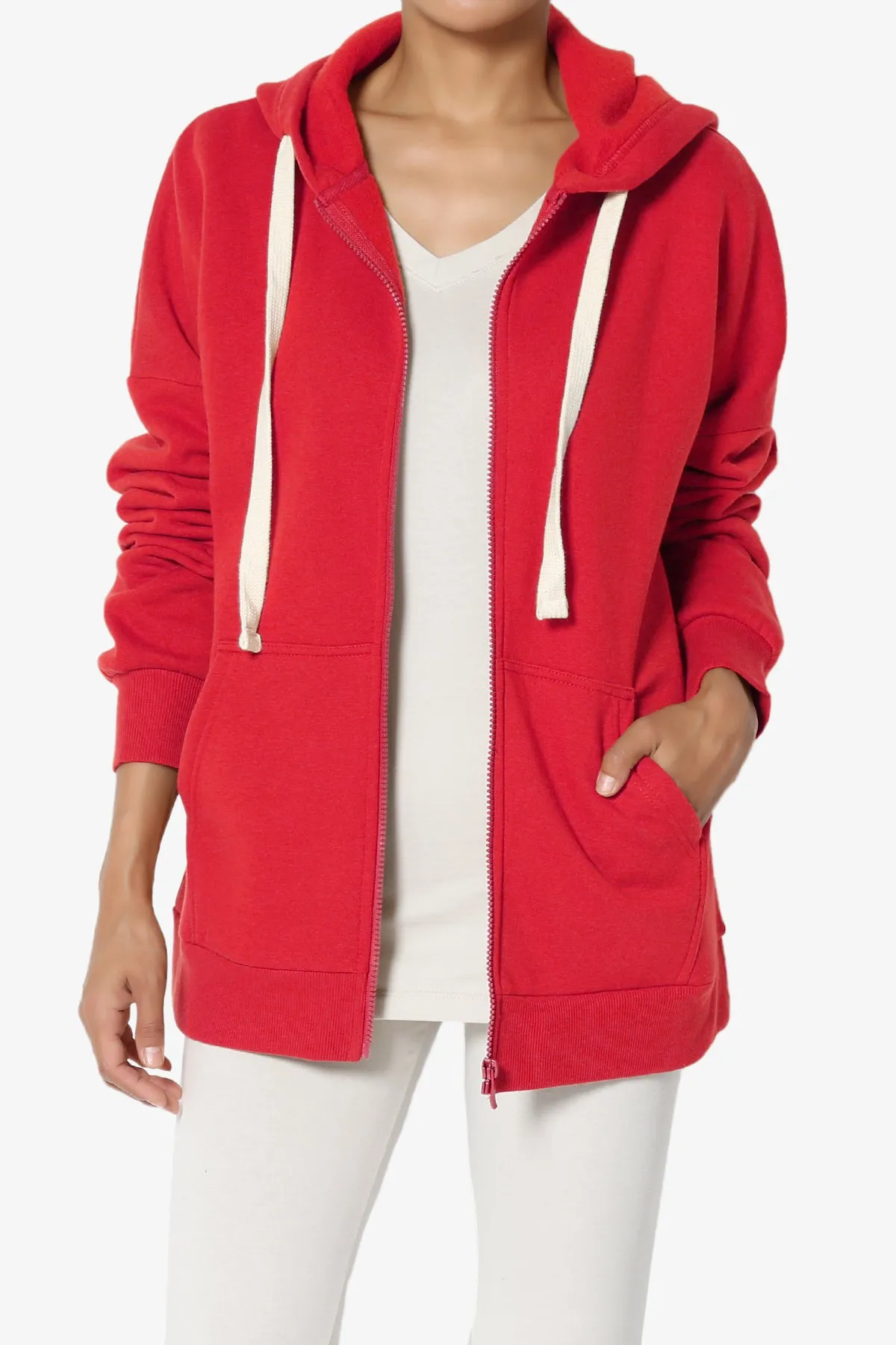 Accie Fleece Zip Hooded Jacket