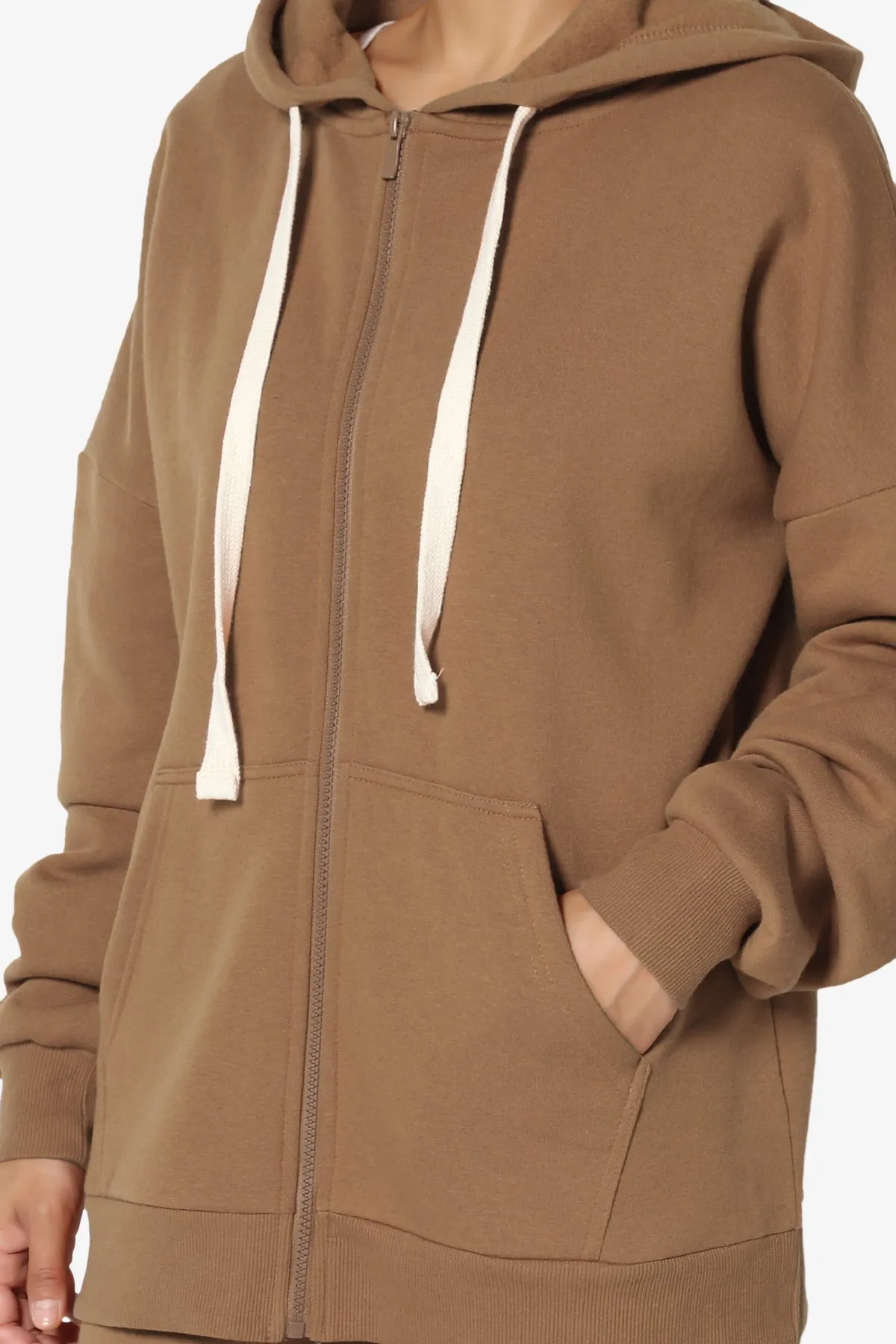 Accie Fleece Zip Hooded Jacket