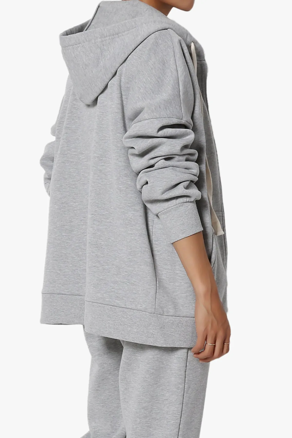 Accie Fleece Zip Hooded Jacket