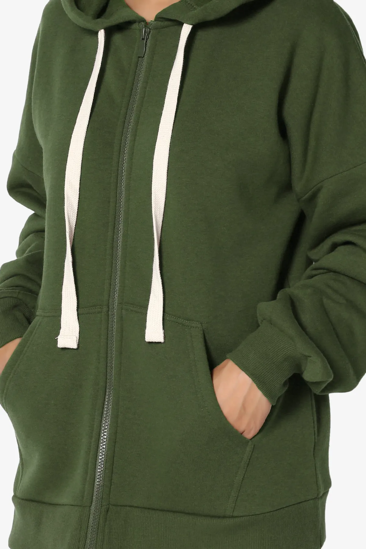 Accie Fleece Zip Hooded Jacket