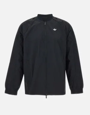 Adidas adilenium svart överdimensionerad zip jacka