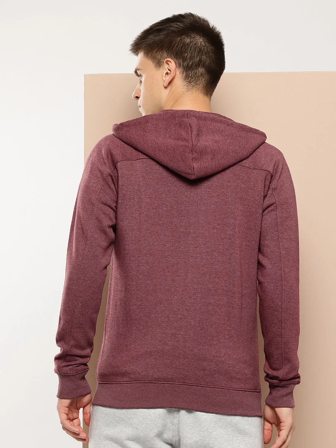 Alcis Men Solid Maroon Jackets
