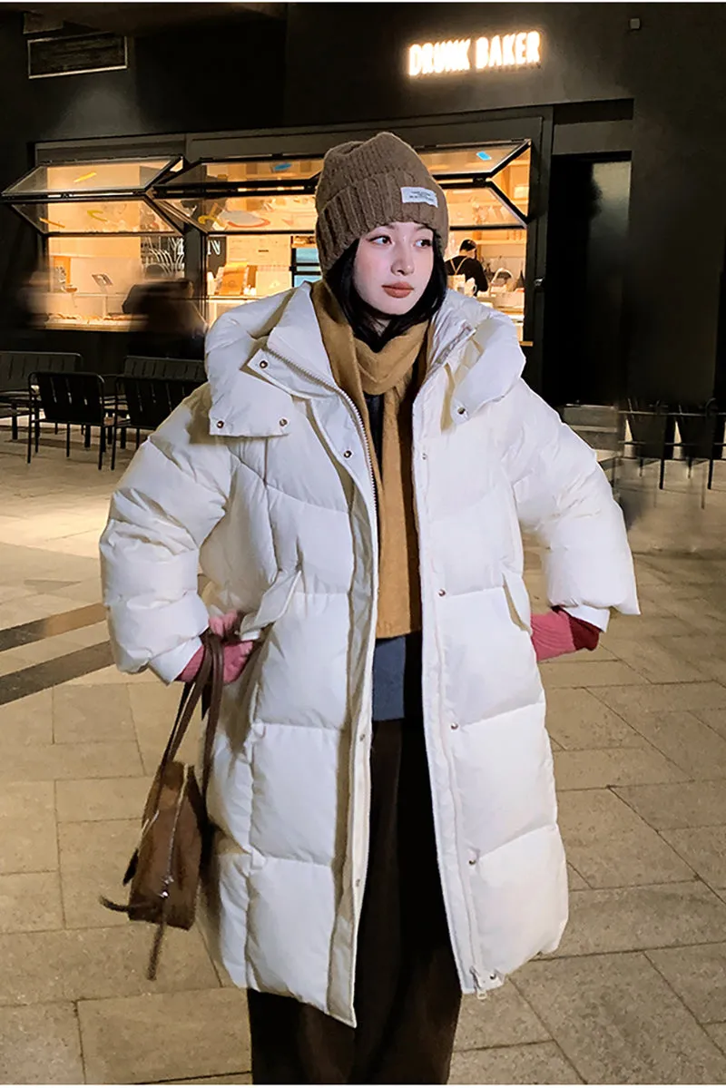 Alice Hooded Duck Down Puffer Coat