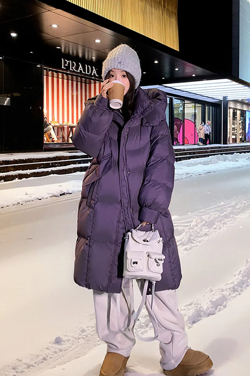 Alice Hooded Duck Down Puffer Coat