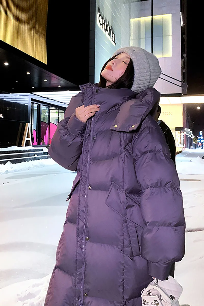 Alice Hooded Duck Down Puffer Coat