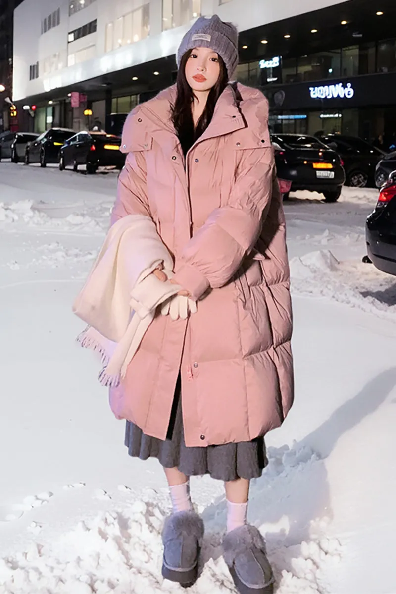 Alice Hooded Duck Down Puffer Coat