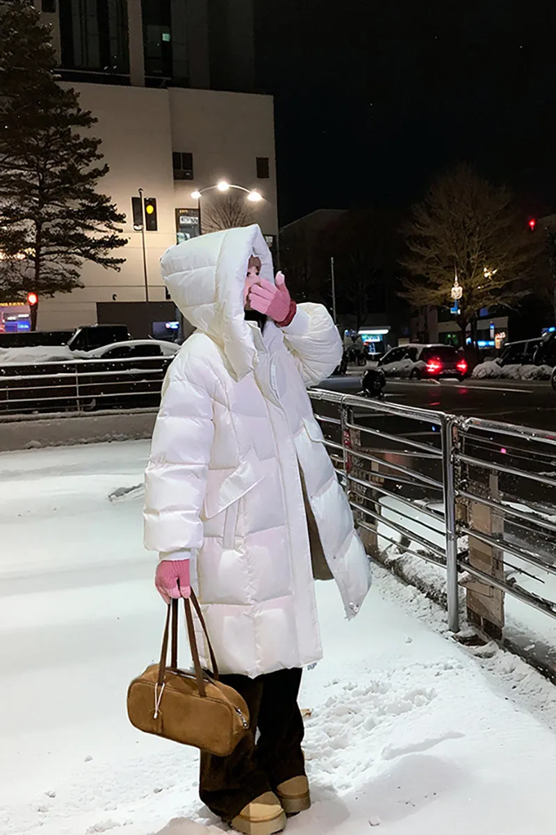 Alice Hooded Duck Down Puffer Coat