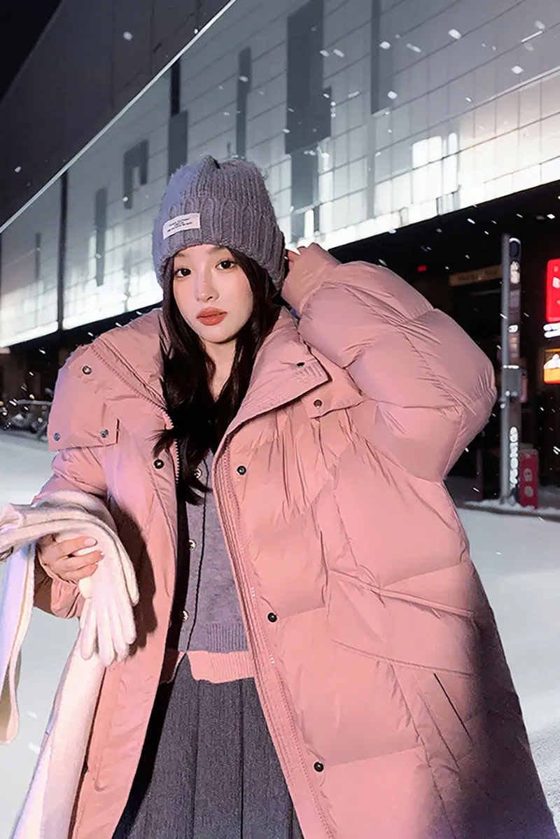 Alice Hooded Duck Down Puffer Coat