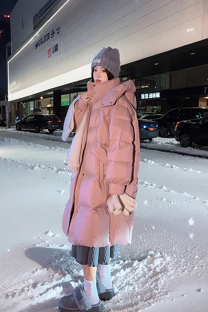 Alice Hooded Duck Down Puffer Coat