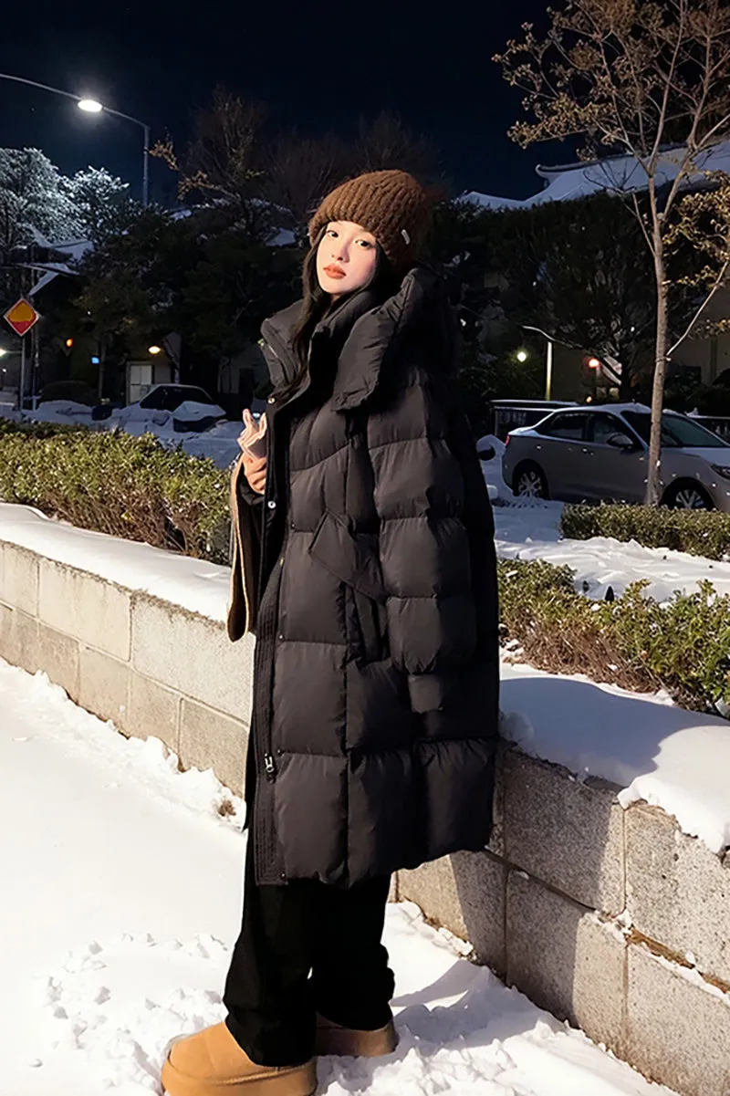 Alice Hooded Duck Down Puffer Coat