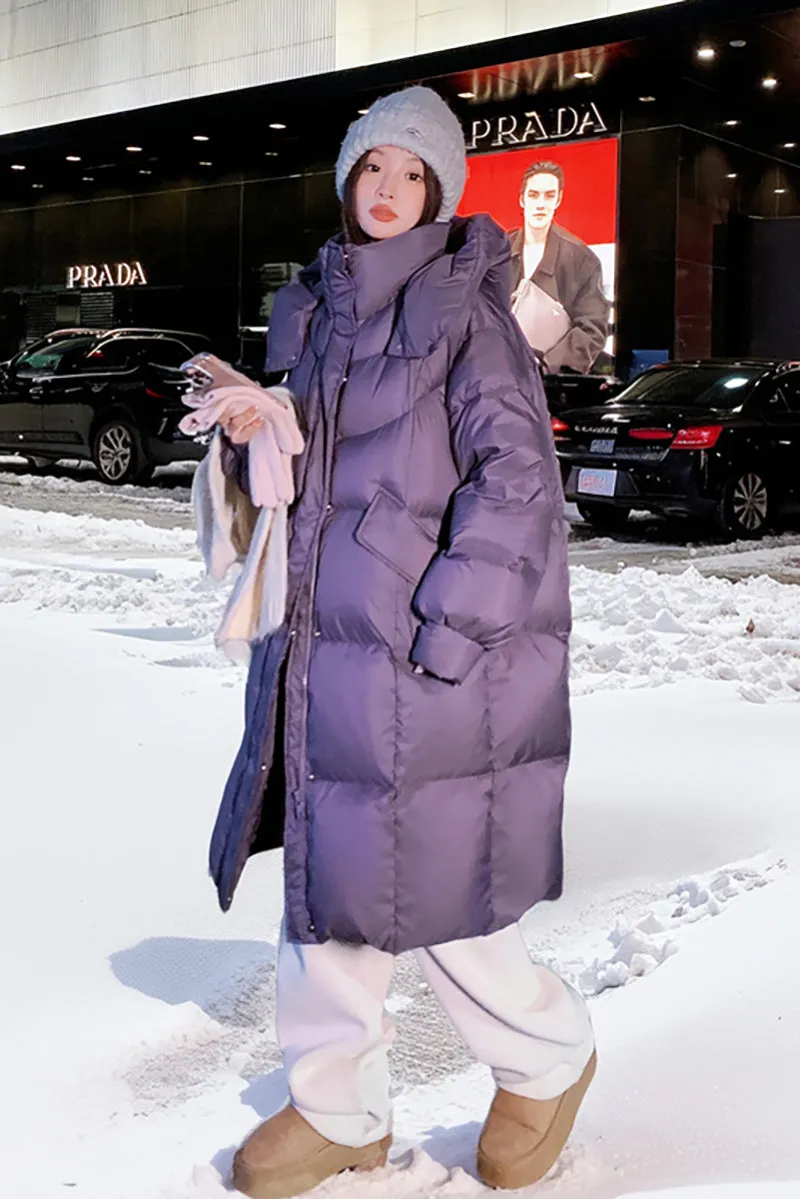 Alice Hooded Duck Down Puffer Coat