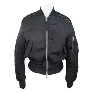 All Saints Navy Bomber Jacket