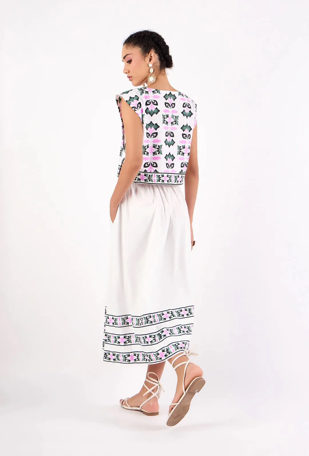 Amber Skirt - Papillon Moss